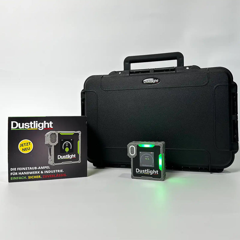 Wasserdichter Koffer für 6 Dustlights mit Ladegerät